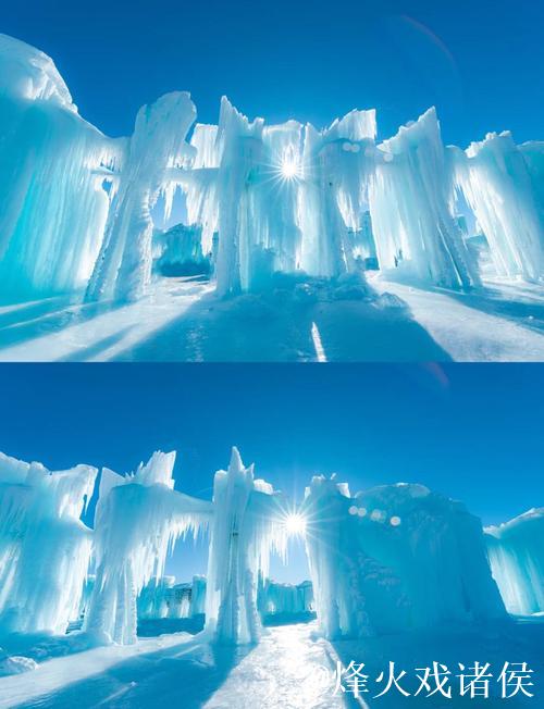 冬日赛里木湖华丽展现,冰推冰泡冰花点缀奇景 冬日赛里木湖华丽展现,冰推冰泡冰花点缀奇景